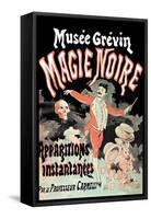 Musee Grevin Magie Noire: Apparitions Instantanees Par le Professeur Carmelli-Jules Ch?ret-Framed Stretched Canvas