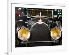 Musee National de l'Automobile, Bugatti Grille, Haut Rhin, France-Walter Bibikow-Framed Photographic Print