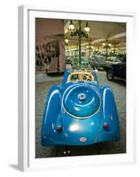 Musee National de l'Automobile, Bugatti Grille, Haut Rhin, France-Walter Bibikow-Framed Premium Photographic Print