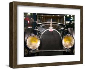 Musee National de l'Automobile, Bugatti Grille, Haut Rhin, France-Walter Bibikow-Framed Photographic Print