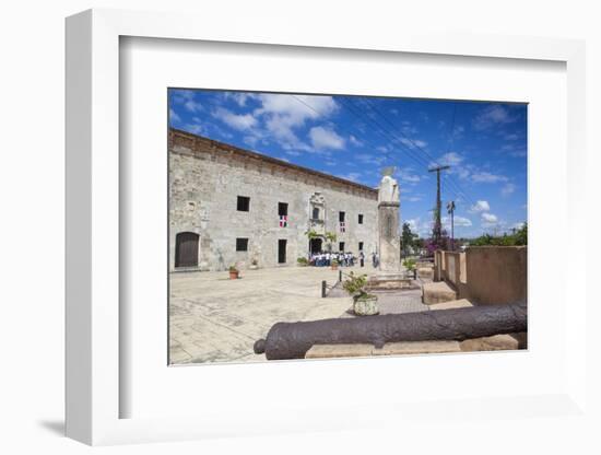 Museo De Las Reales, Colonial Zonesanto Domingo, Dominican Republic, West Indies, Caribbean-Jane Sweeney-Framed Photographic Print