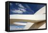 Museo Nacional (Nat'l Museum) Designed by Oscar Niemeyer, Brasilia, UNESCO Site, Brazil-Yadid Levy-Framed Stretched Canvas