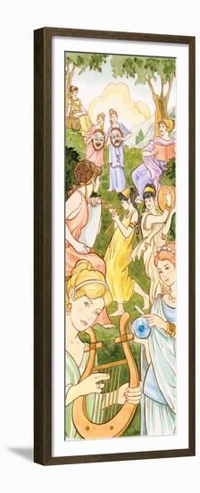 Muses, Greek and Roman Mythology-Encyclopaedia Britannica-Framed Premium Giclee Print