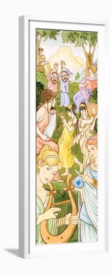 Muses, Greek and Roman Mythology-Encyclopaedia Britannica-Framed Premium Giclee Print