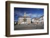Museu da Inconfidencia and Praca Tiradentes, Ouro Preto, UNESCO Site, Minas Gerais, Brazil-Ian Trower-Framed Photographic Print
