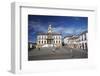 Museu da Inconfidencia and Praca Tiradentes, Ouro Preto, UNESCO Site, Minas Gerais, Brazil-Ian Trower-Framed Photographic Print