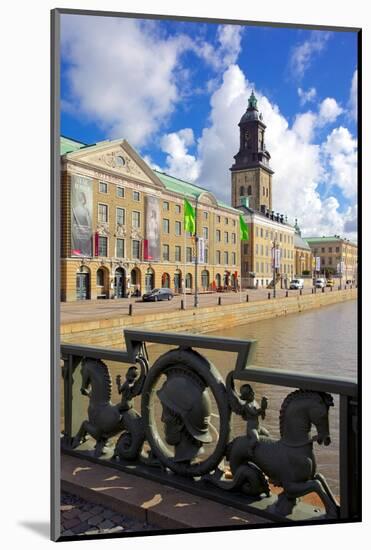 Museum and Church, Gothenburg, Sweden, Scandinavia, Europe-Frank Fell-Mounted Photographic Print