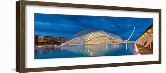 Museum at Waterfront, L'Hemisferic Planetarium, City of Arts and the Sciences, Valencia, Spain-null-Framed Photographic Print