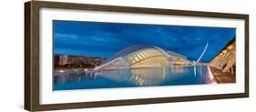 Museum at Waterfront, L'Hemisferic Planetarium, City of Arts and the Sciences, Valencia, Spain-null-Framed Photographic Print