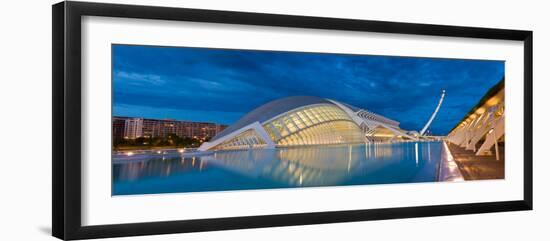 Museum at Waterfront, L'Hemisferic Planetarium, City of Arts and the Sciences, Valencia, Spain-null-Framed Photographic Print