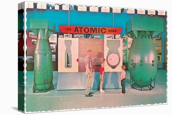 Museum Display of Atomic Bombs-null-Stretched Canvas