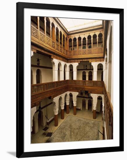 Museum in Old Walled Town or Medina, Fez, UNESCO World Heritage Site, Morocco, North Africa, Africa-Harding Robert-Framed Photographic Print