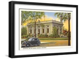 Museum, Kenosha, Wisconsin-null-Framed Art Print