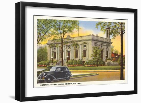 Museum, Kenosha, Wisconsin-null-Framed Art Print