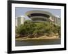 Museum of Contemporary Art, Designed by Oscar Niemeyer, Niteroi, Rio De Janeiro, Brazil-Richardson Rolf-Framed Photographic Print