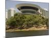 Museum of Contemporary Art, Designed by Oscar Niemeyer, Niteroi, Rio De Janeiro, Brazil-Richardson Rolf-Mounted Photographic Print