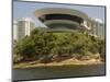 Museum of Contemporary Art, Designed by Oscar Niemeyer, Niteroi, Rio De Janeiro, Brazil-Richardson Rolf-Mounted Photographic Print