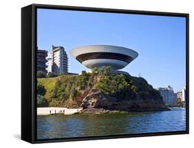 Museum of Contemporary Art, Rio De Janeiro, Brazil-Miva Stock-Framed Stretched Canvas