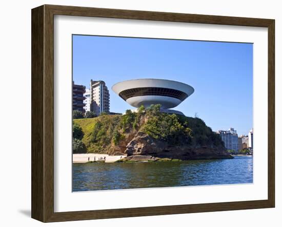 Museum of Contemporary Art, Rio De Janeiro, Brazil-Miva Stock-Framed Premium Photographic Print