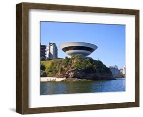 Museum of Contemporary Art, Rio De Janeiro, Brazil-Miva Stock-Framed Photographic Print