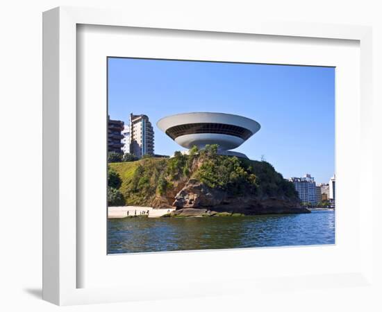 Museum of Contemporary Art, Rio De Janeiro, Brazil-Miva Stock-Framed Photographic Print