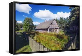 Museum of Folk Architecture, Olsztynek, Warmia and Masuria, Poland, Europe-Christian Kober-Framed Stretched Canvas