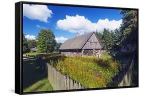 Museum of Folk Architecture, Olsztynek, Warmia and Masuria, Poland, Europe-Christian Kober-Framed Stretched Canvas