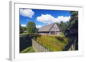 Museum of Folk Architecture, Olsztynek, Warmia and Masuria, Poland, Europe-Christian Kober-Framed Photographic Print