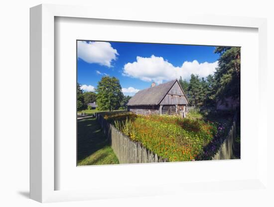 Museum of Folk Architecture, Olsztynek, Warmia and Masuria, Poland, Europe-Christian Kober-Framed Photographic Print