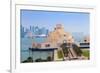 Museum of Islamic Art at Dawn, Doha, Qatar, Middle East-Jane Sweeney-Framed Photographic Print