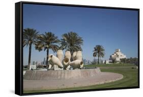 Museum of Islamic Art, Doha, Qatar, Middle East-Angelo Cavalli-Framed Stretched Canvas