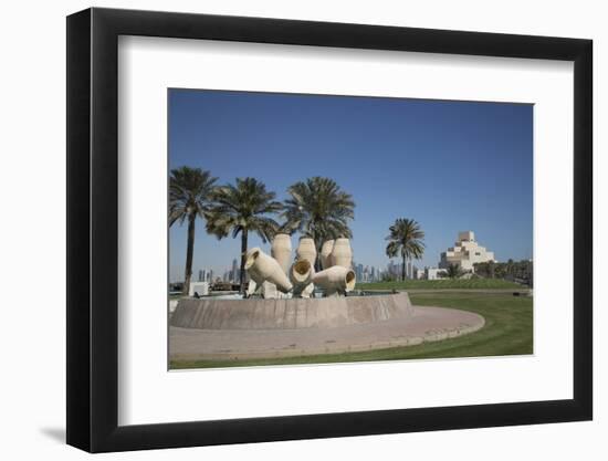 Museum of Islamic Art, Doha, Qatar, Middle East-Angelo Cavalli-Framed Photographic Print