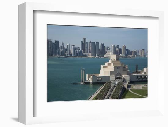 Museum of Islamic Art, Doha, Qatar, Middle East-Angelo Cavalli-Framed Photographic Print