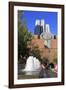 Museum of Modern Art and Yerba Buena Gardens-Richard Cummins-Framed Photographic Print