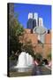 Museum of Modern Art and Yerba Buena Gardens-Richard Cummins-Stretched Canvas