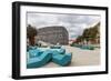 Museum of Modern Art Ludwig Wien (Mumok), in Museumsquartier, Vienna, Austria, Europe-Gerhard Wild-Framed Photographic Print