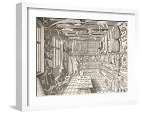 Museum of Ole Worm, Leiden, 1655-G. Wingendorp-Framed Giclee Print