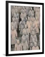 Museum of Qin Terra Cotta Warriors and Horses, Xian, Lintong County, Shaanxi Province, China-Adam Jones-Framed Photographic Print