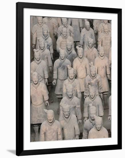 Museum of Qin Terra Cotta Warriors and Horses, Xian, Lintong County, Shaanxi Province, China-Adam Jones-Framed Photographic Print