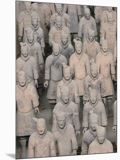 Museum of Qin Terra Cotta Warriors and Horses, Xian, Lintong County, Shaanxi Province, China-Adam Jones-Mounted Photographic Print