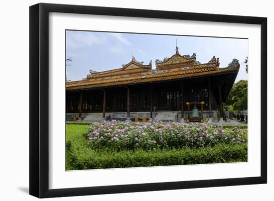 Museum of Royal Antiquities, Hue, Thua Thien Hue Province, Vietnam, Indochina, Southeast Asia, Asia-Nathalie Cuvelier-Framed Photographic Print