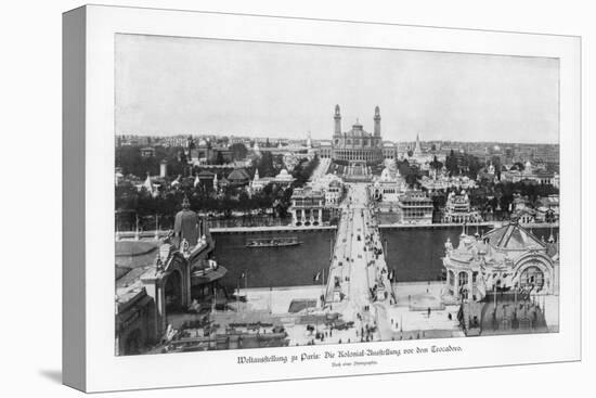 Museum of the Colonies, Trocadero, Paris World Exposition, 1889-null-Stretched Canvas