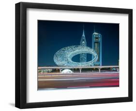 Museum of the Future, Sheikh Zayed Road, Downtown, Dubai, United Arab Emirates, Middle East-Ben Pipe-Framed Photographic Print