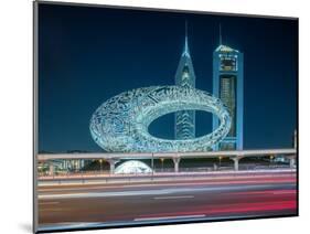 Museum of the Future, Sheikh Zayed Road, Downtown, Dubai, United Arab Emirates, Middle East-Ben Pipe-Mounted Photographic Print