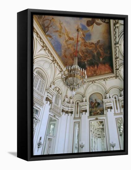 Museum of the Revolution, Old Presidential Palace, Havana, Cuba-J P De Manne-Framed Stretched Canvas