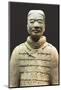 Museum of the Terracotta Warriors, Bust of a Cavalryman, Xian, Shaanxi Province, China, Asia-G & M Therin-Weise-Mounted Photographic Print