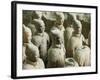 Museum of the Terracotta Warriors Opened in 1979 Near Xian City, Shaanxi Province, China-Kober Christian-Framed Photographic Print
