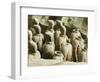 Museum of the Terracotta Warriors Opened in 1979, Near Xian City, Shaanxi Province, China-Kober Christian-Framed Photographic Print