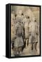 Museum of the Terracotta Warriors, Shaanxi Province, China-G & M Therin-Weise-Framed Stretched Canvas