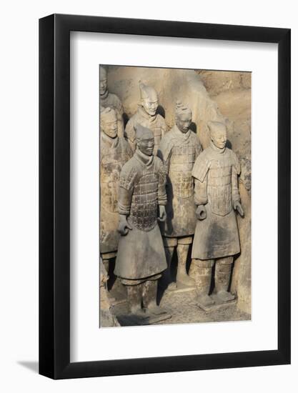 Museum of the Terracotta Warriors, Shaanxi Province, China-G & M Therin-Weise-Framed Photographic Print